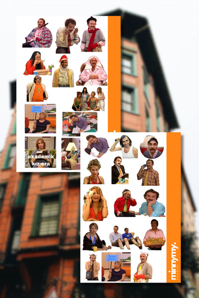 Minnymy 2'li Avrupa Yakası, Burhan Altıntop, Sticker, Çıkartma, Ajanda, Günlü...