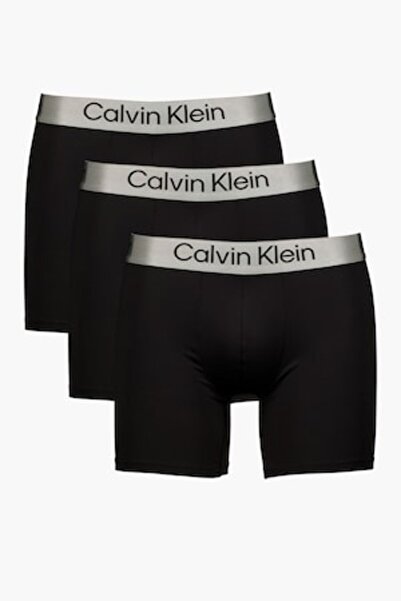 Calvin Klein Logo Boxer Set - 3 Pairs, Black, M