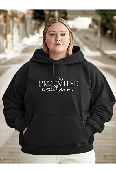 Lider Leather Hanorac unisex cu glugă, imprimat, cu buzunar cangur