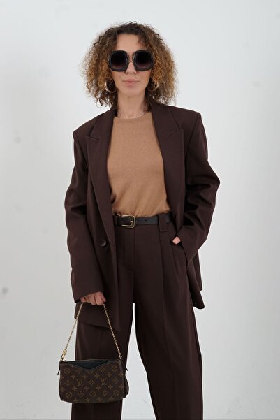 Zelish My Sister Coffee Blazer Jacket