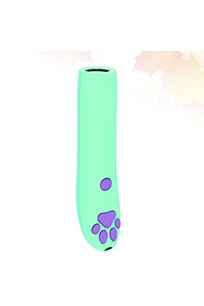 zola Cat toy with laser, plastic, 11.5x2.5 cm, green