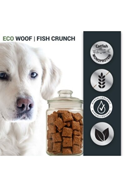 ECO NRG PET FOOD Dog Treats | SLEEP CHIPS | Fish Crunch | 125 g
