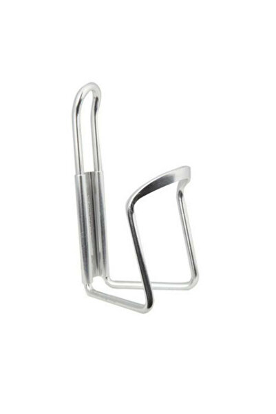 zola Bicycle bottle cage, aluminium, light and resistant, standard size, silver