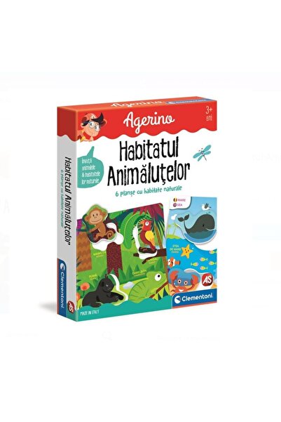 Agerino Joc Educativ Habitatul Animalutelor - AS