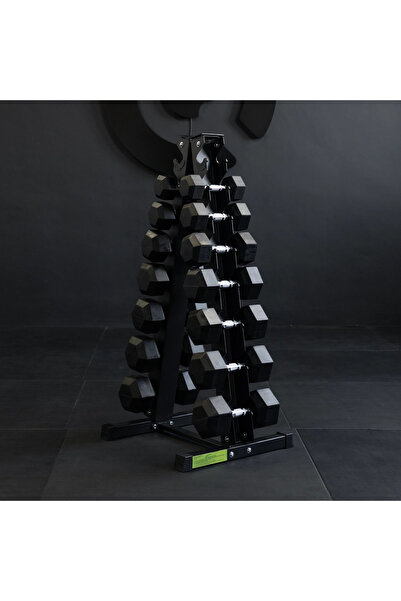 ZOCO BODY FIT Gantere hexagonale și suport 2,5 kg-20 kg, Zoco Body Fit®, Greu...