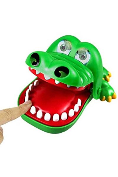 Generic Crocodile Dentist Bite Finger Toy - Portable Lightweight