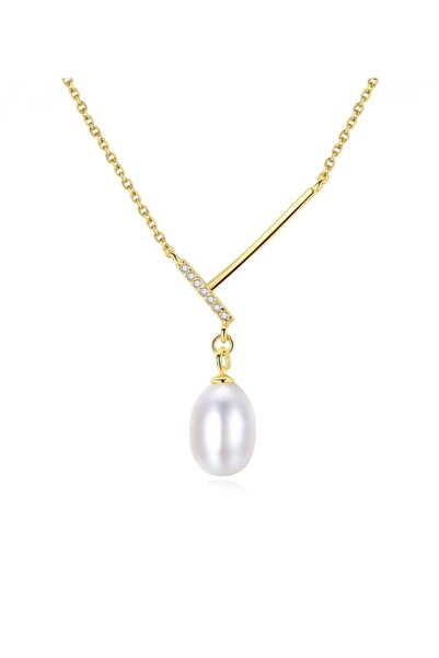 Takara Pearl gold plated silver necklace