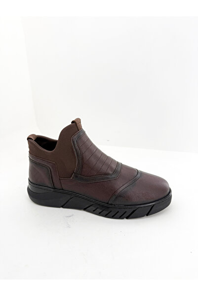 Deripabuc Чоловічі шкіряні черевики з натуральної шкіри коричневого кольору MRD15-0831