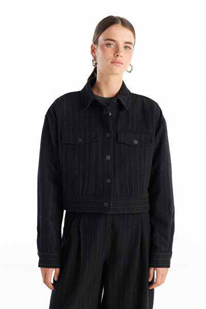 Ted Baker Standart Siyah Kadın Ceket TBWROW1047