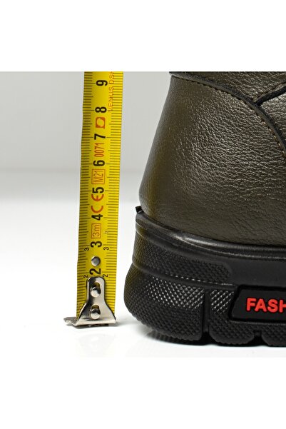 BMoD Women's green boots with thick sole MOD06477