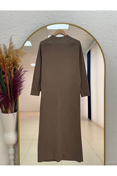 MİHRA STORE Φόρεμα με μανίκια Candella Reglan-AS4102 Mink