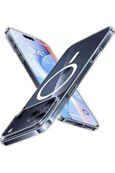 TORRAS SlimFit-Mag Case for 17 Pro Max (6.9", 2025) - Ultra-Thin MagSafe Compatible, Clear