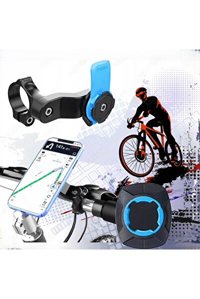 zola Bicycle/motorcycle phone holder, compatible 4.7-7.2 inches, handlebar mount 22.2-28.6 mm, black