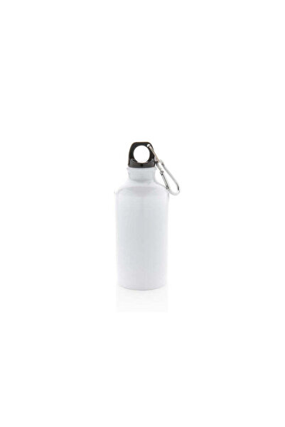 XD Design Sports bottle with carabiner - White