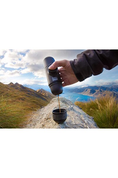 Wacaco Minipresso GR Manual Portable Espresso Maker - Black