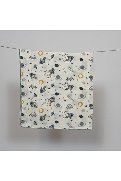 Victorino Muselină cu imprimeu cu Rachete