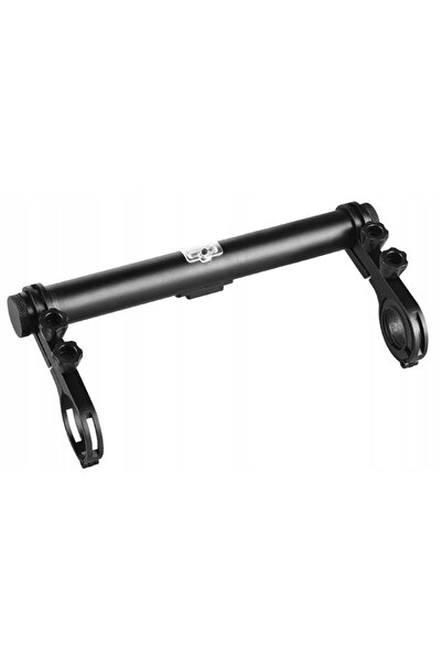 zola Handlebar extension with 5V powerbank, 2000mAh battery, USB charging, 20.5x2 cm, black