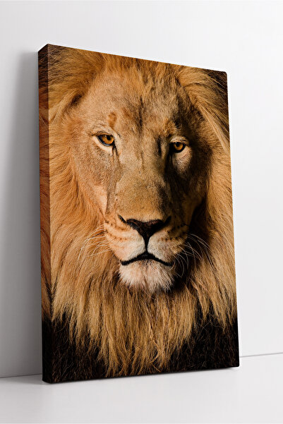 KOSS Dijital Pictură pe pânză cu fața de leu, decor artistic modern pentru pe...