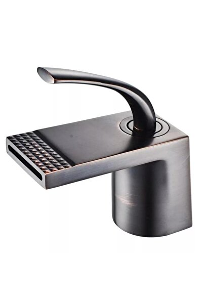 Trendy's Baterie lavoar TRENDY S, tip cascada , montare chiuveta baie , negru...