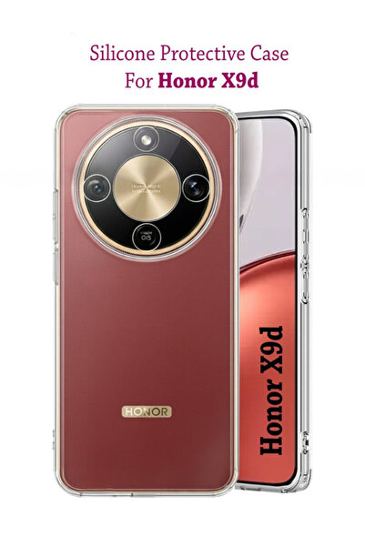 Generic Honor X9d Premium Silicone Case Cover - Clear