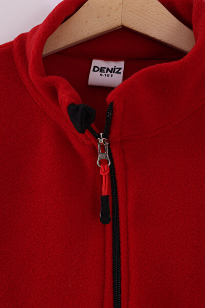 monox Children's Unisex Fleece Jacket with Snap Fasteners