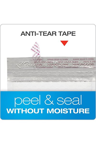 Generic Quality Park Bubble Mailers, 15.25×23 cm (6×9 in), White, Self-Seal, 50 Pack