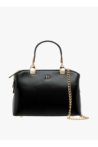 Flora Bella by Shoexpress حقيبة توت صلبة بحزام سلسلة قابل للفصل - قطر 9 سم