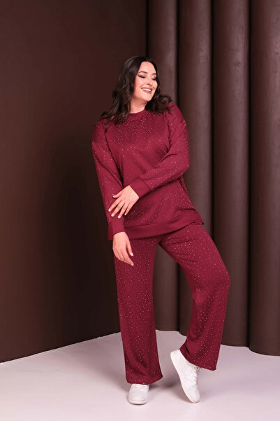 aytemas Set de jos-sus cu piatră în față cu imprimeu