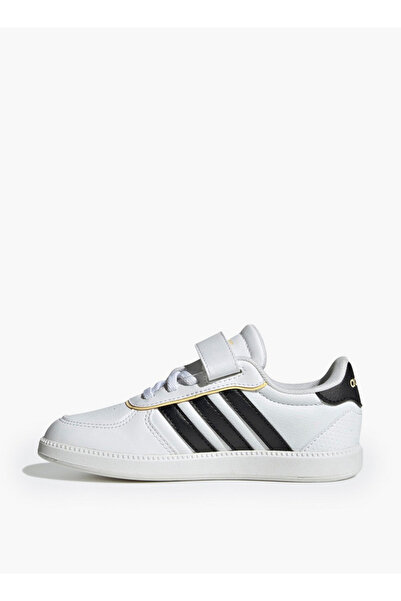 adidas Boys BREAKNET SLEEK EL C Perforated Hook and Loop Sneakers