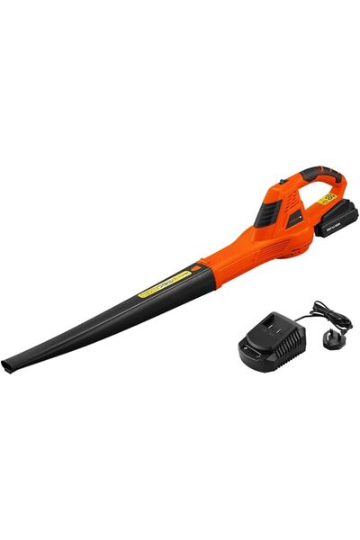 Lawazim منفاخ أوراق لاسلكي يعمل ببطارية ليثيوم أيون 20 فولت (خفيف الوزن، محمو...