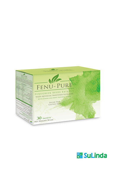 SuLinda مستخلص بذور الحلبة النقي 650 ملغ وبيكربونات الصوديوم 30 كيسًا