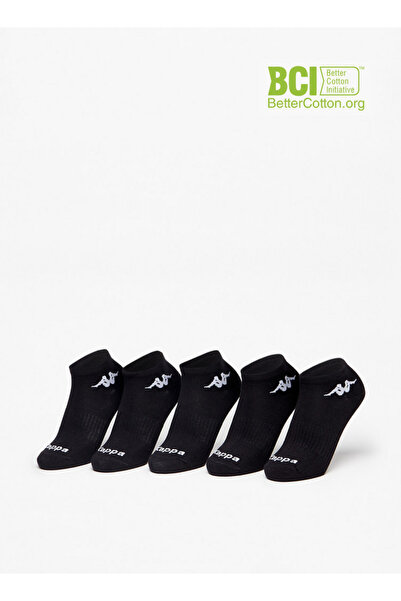Kappa Logo Detail Ankle Length Sports Socks - Set of 5