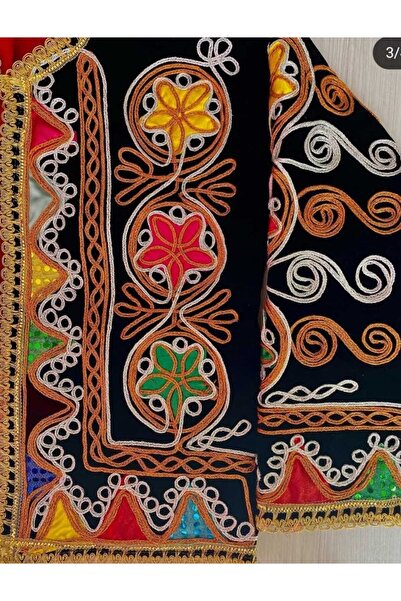 DilekKostüm Tokat Sivas Local Salta Jacket Yörük Women's Bindallı Jacket Henna Outfit