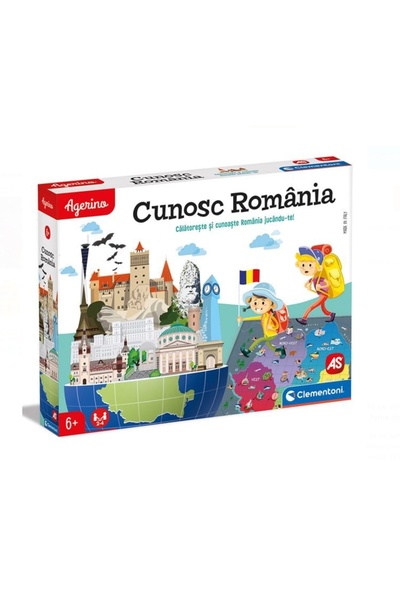 Agerino Joc de Societate "Cunosc Romania"