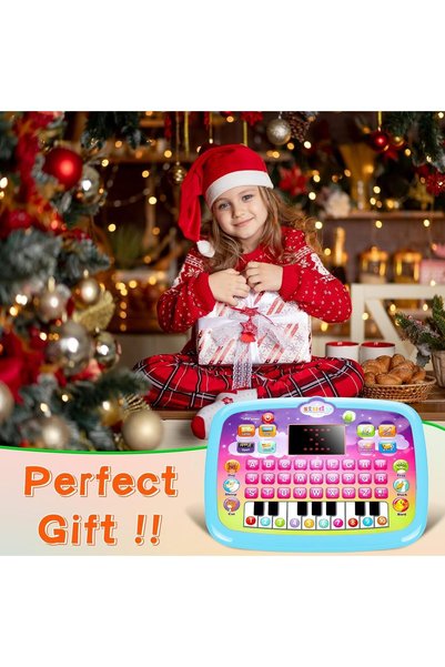 AYEBIA Toddler Tablet Toys | Educational Learning Computer Toy Kids Touchscrean, Letters, Spelling & Piano
