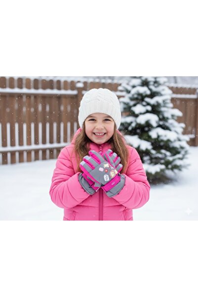 MİNİKO KİDS Ki̇tti̇ 421-11 4-7 Years Old Snow Skiing Gloves