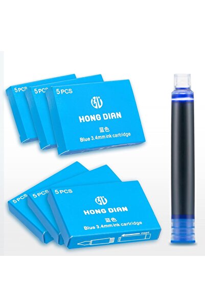 Asvine 30 Blue Ink Cartridges for Hongdian Fountain Pens by - Refill Cartridg...