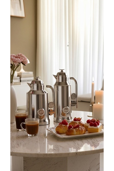 Generic Elegant and luxurious coffee and tea thermos set