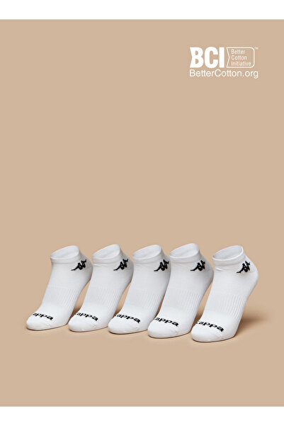 Kappa Logo Detail Ankle Length Sports Socks - Set of 5