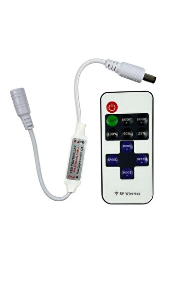 DORA LED RF Uzaktan Kumandalı Şerit Led Dimmer LED Işık Kontrolü 12V/24V