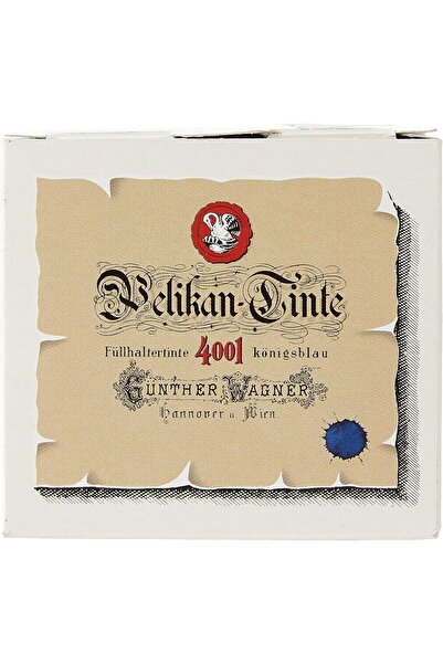 Pelikan Historical Fountain Pen Ink, Royal Blue, 62.5 ml (340299)