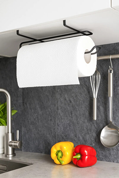 Magic Objects Organizator pentru suport pentru șervețele în dulap, suport pentru prosoape din metal, ușor de asamblat, organizator pentru suport pentru prosoape