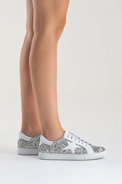 Zeynep Sıradağlı Brendon Women's Sneakers White-Glass-Shattered