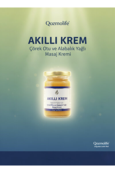 QOZMOLİFE Akıllı krem-masaj kremi Maksimum Etki Doğal Masaj Kremi Akıllı Smar...