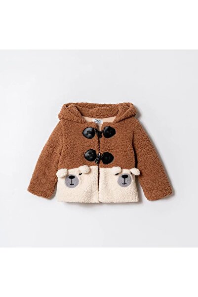 Verscon Kapüşonlu Welsoft Kuzu Hırka 9 Ay - 4 Yaş