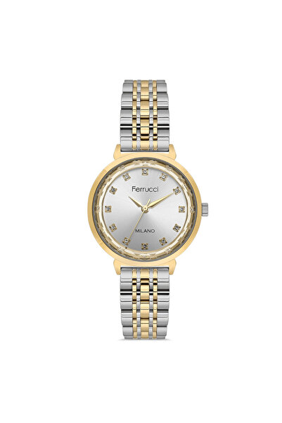 Ferrucci ساعة يد نسائية FER.01126M.04 بسوار فولاذي