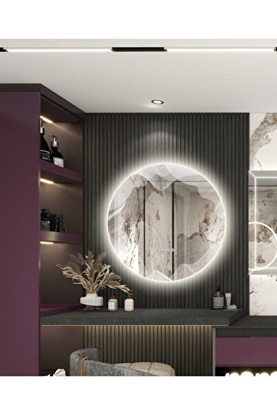 ELİT'S Oglindă de baie LED premium cu dezaburire, senzor tactil, lumină rece/...