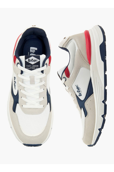 Lee Cooper Men Panelled Lace-Up Sneakers