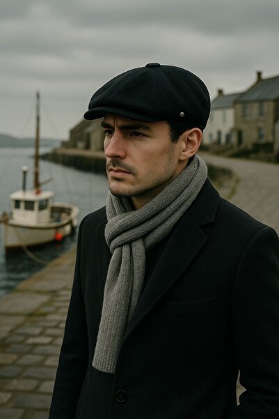 Melik şapka KIŞLIK YÜNLÜ İNGİLİZ KASKET ERKEK ŞAPKA