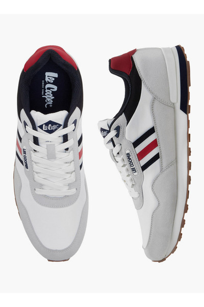 Lee Cooper Men Panelled Lace-Up Ortholite Sneakers